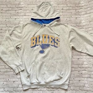 St. Louis Blues NHL Gray Hoodie Sweatshirt